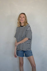Cassandra Striped Tee