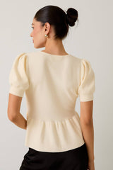 Brinley Peplum Top