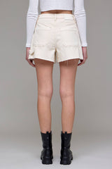 Ecru Wash Carpenter A Line Short