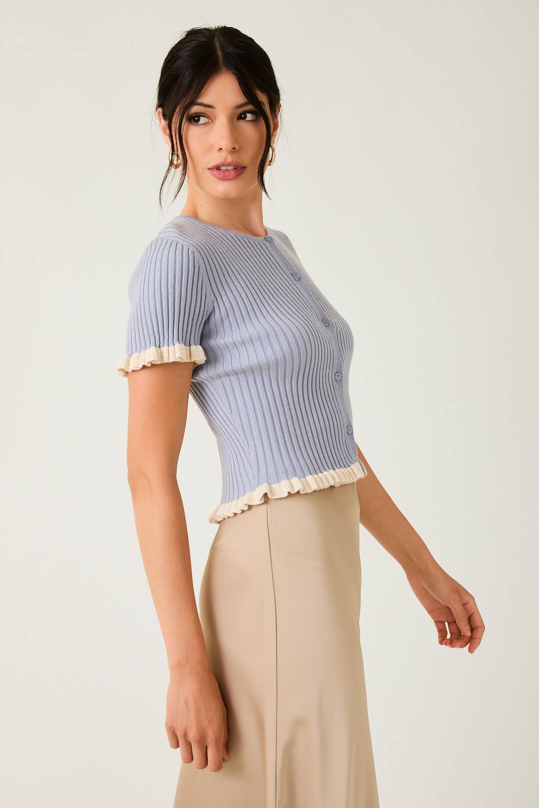 Amelia Ruffle Top