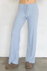 Brushed Striped Pant - Set