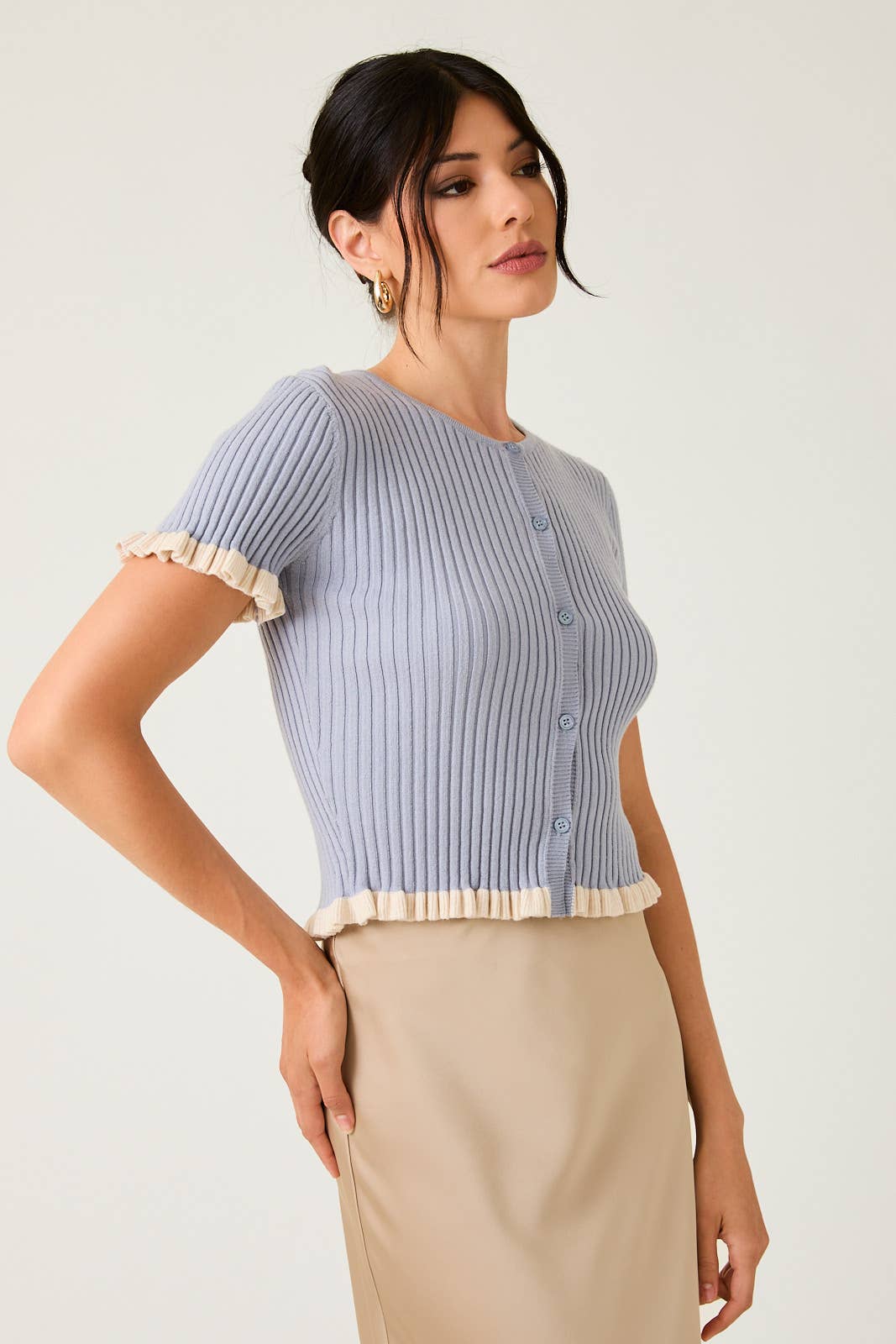 Amelia Ruffle Top