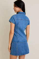 Sarah Denim Top