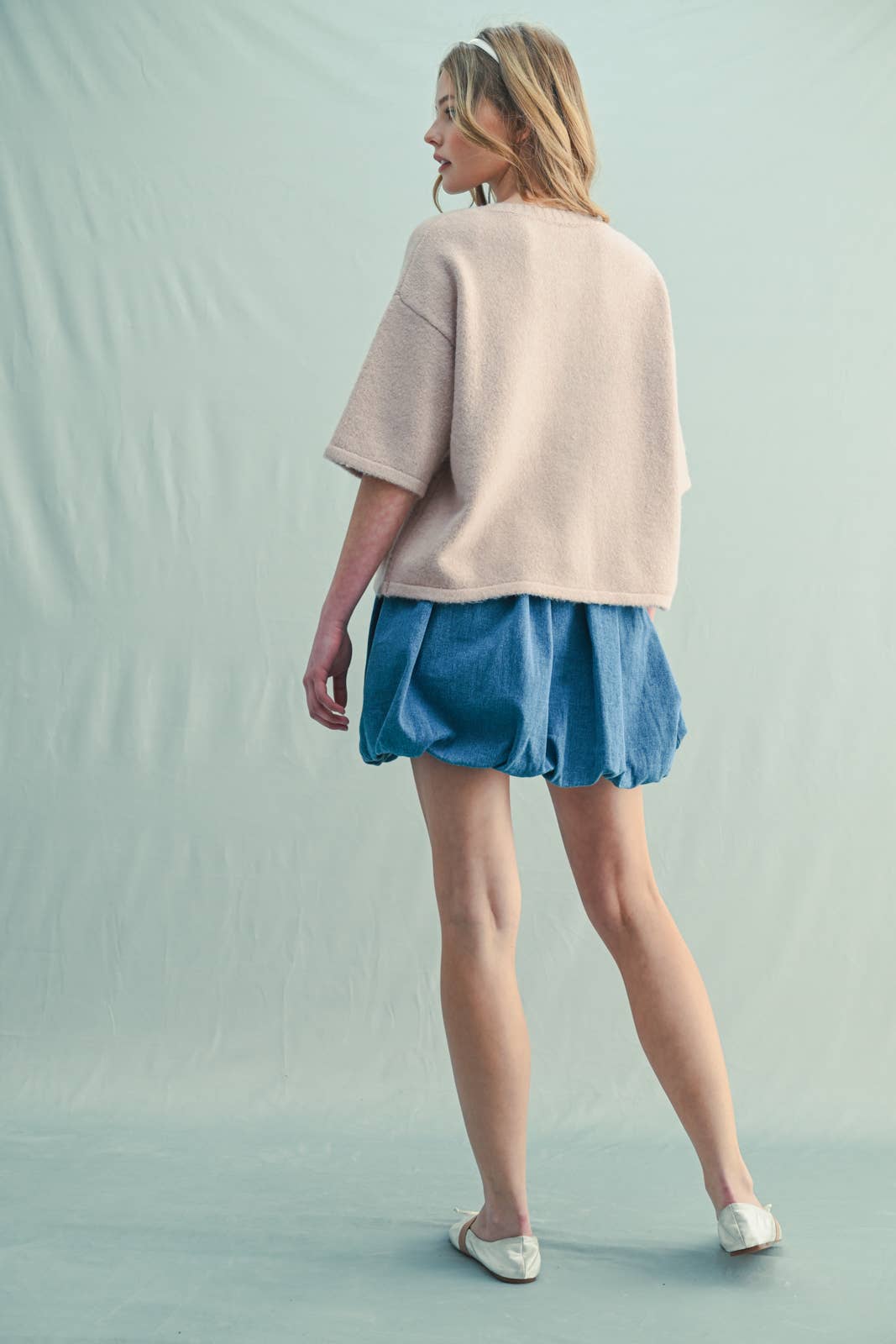 Ballet Short Sleeve Cardigan