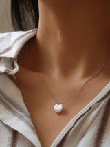 18K Gold Non-Tarnish Freshwater Pearl Necklace