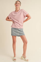 Mali Baby Tee Short Sleeve Top
