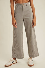 Striped Wide Leg Pant