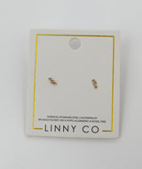 Screwback Stud- Hazel