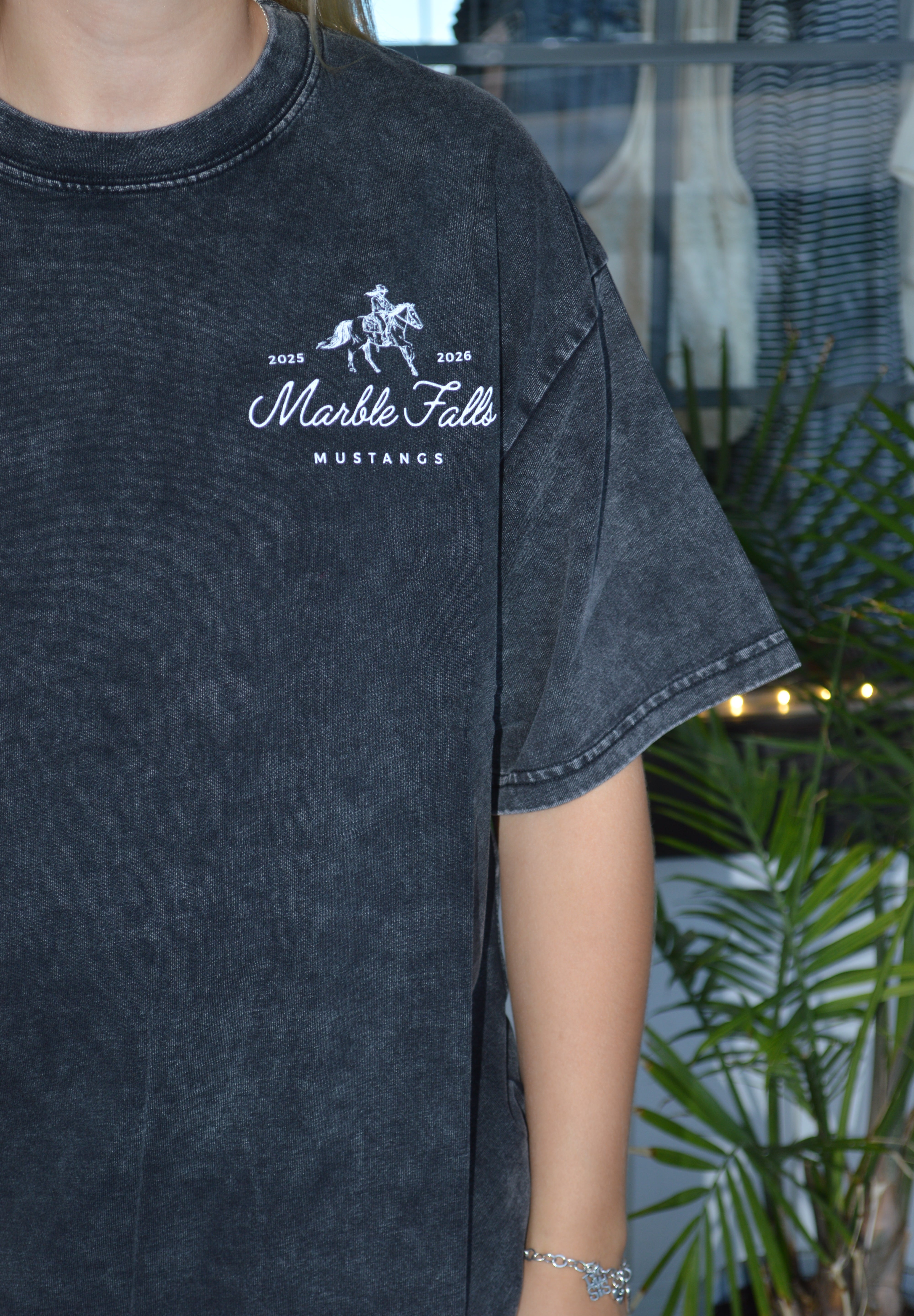 Mustangs Rider Graphic Tee