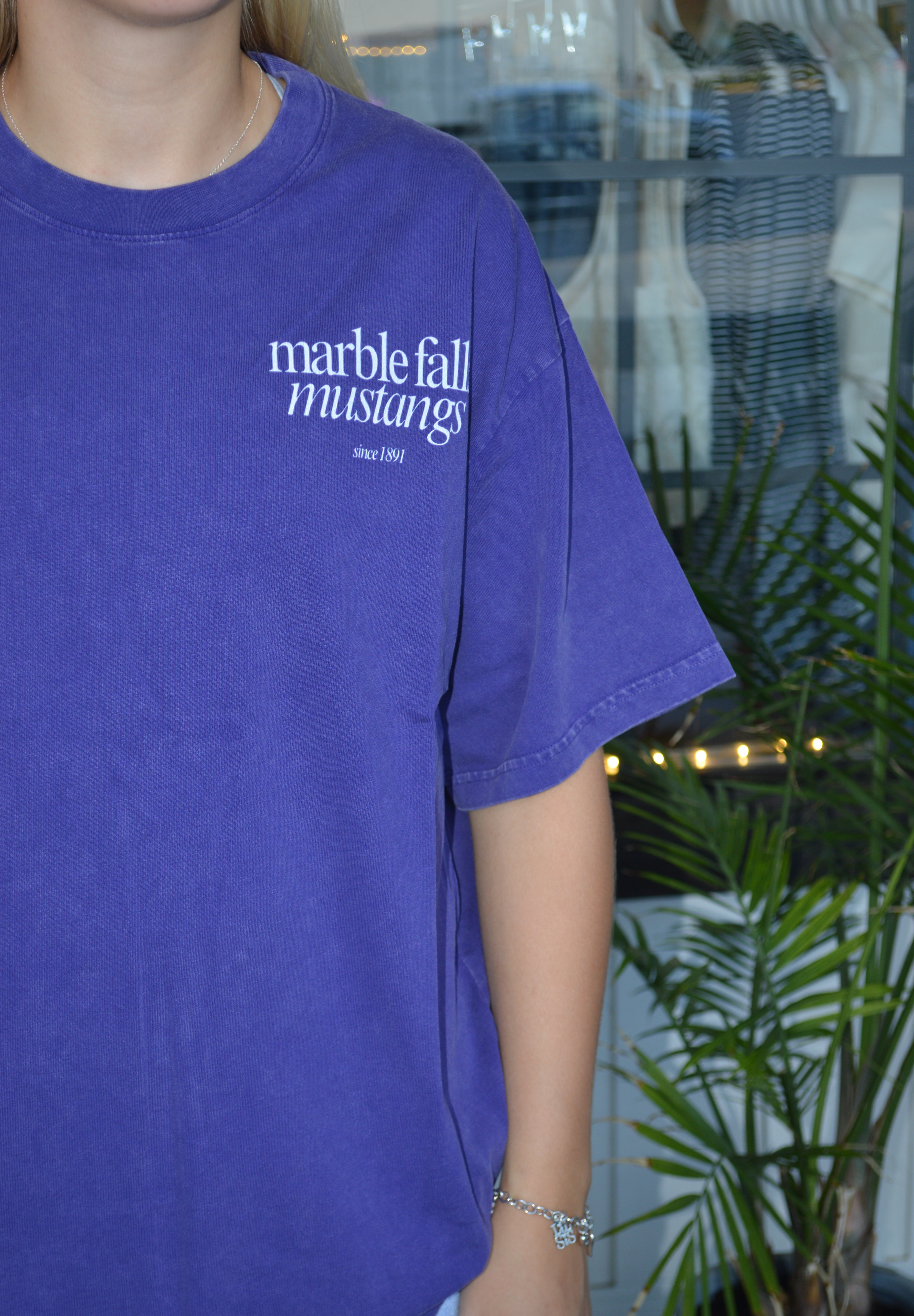 Marble Falls Mustangs Tee