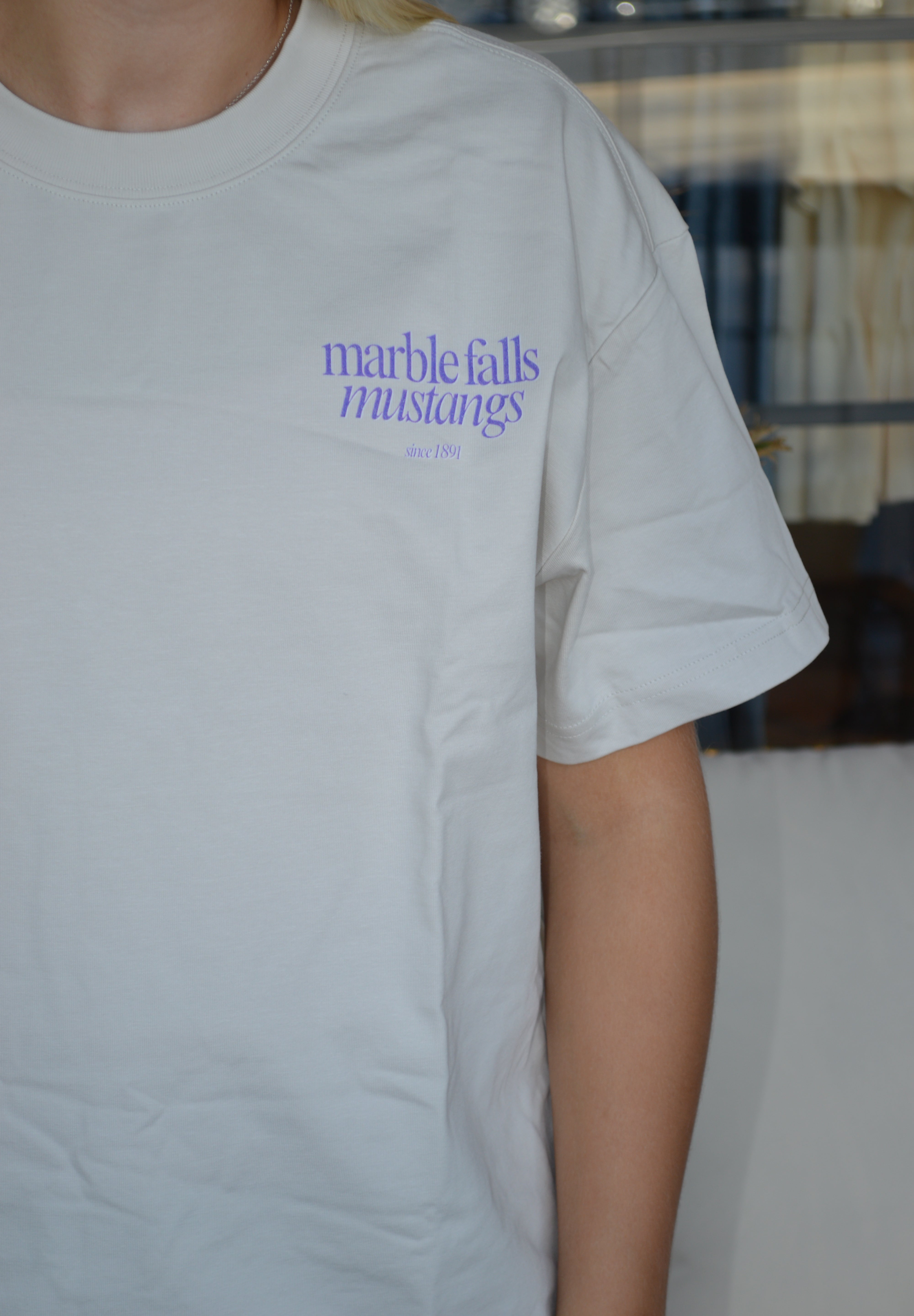 Marble Falls Mustangs Tee