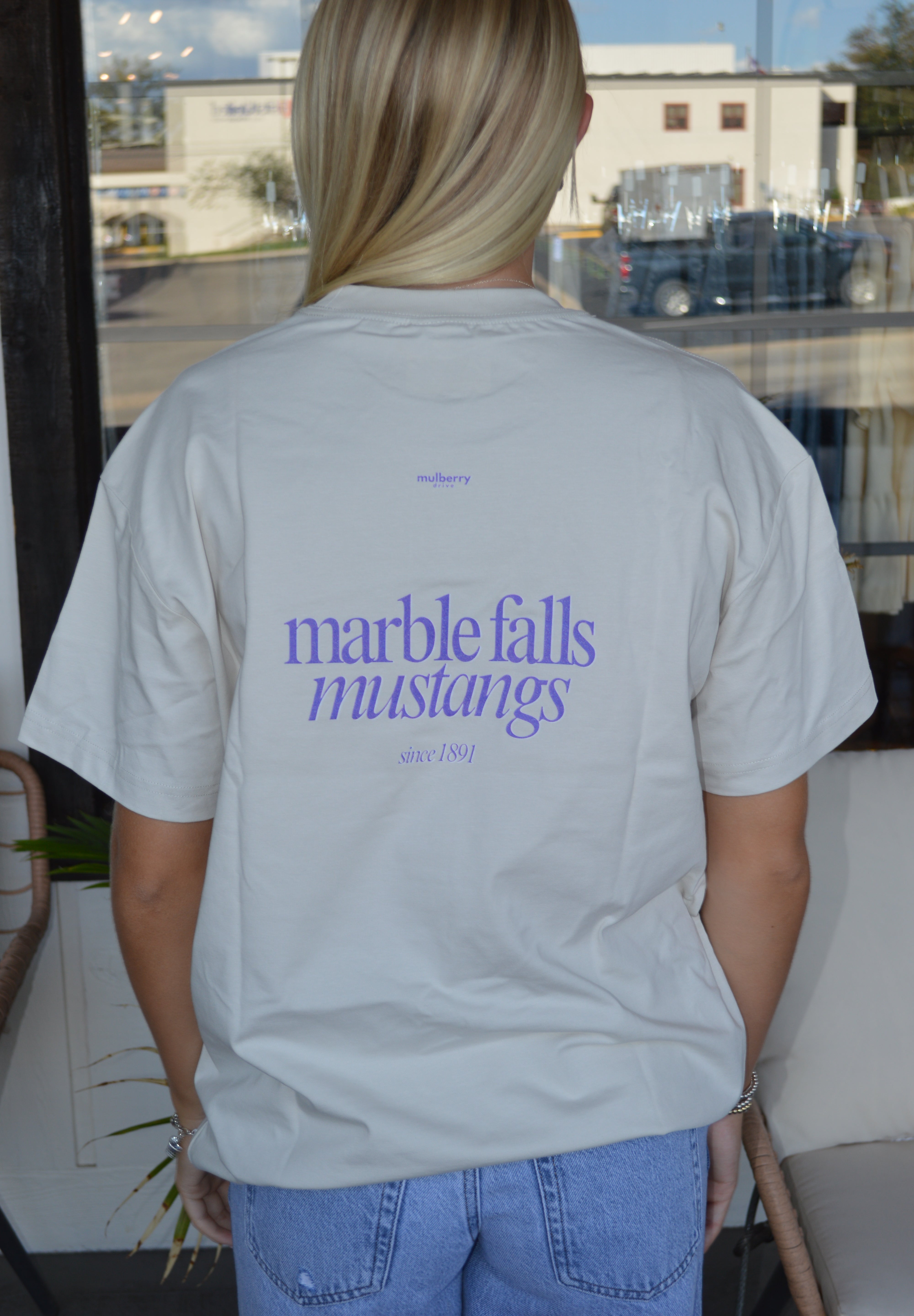 Marble Falls Mustangs Tee