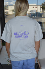 Marble Falls Mustangs Tee
