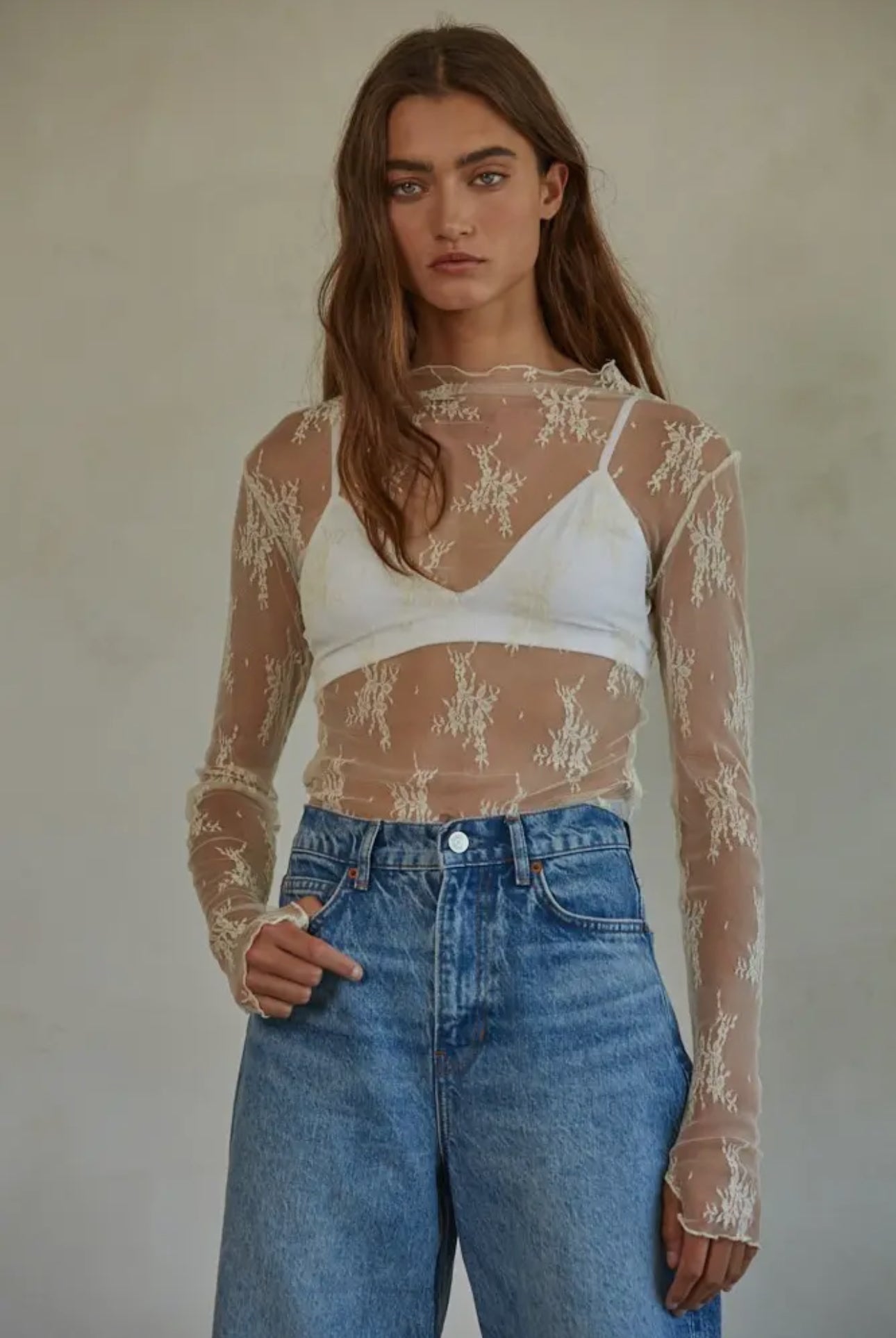 Audrey Lace Top