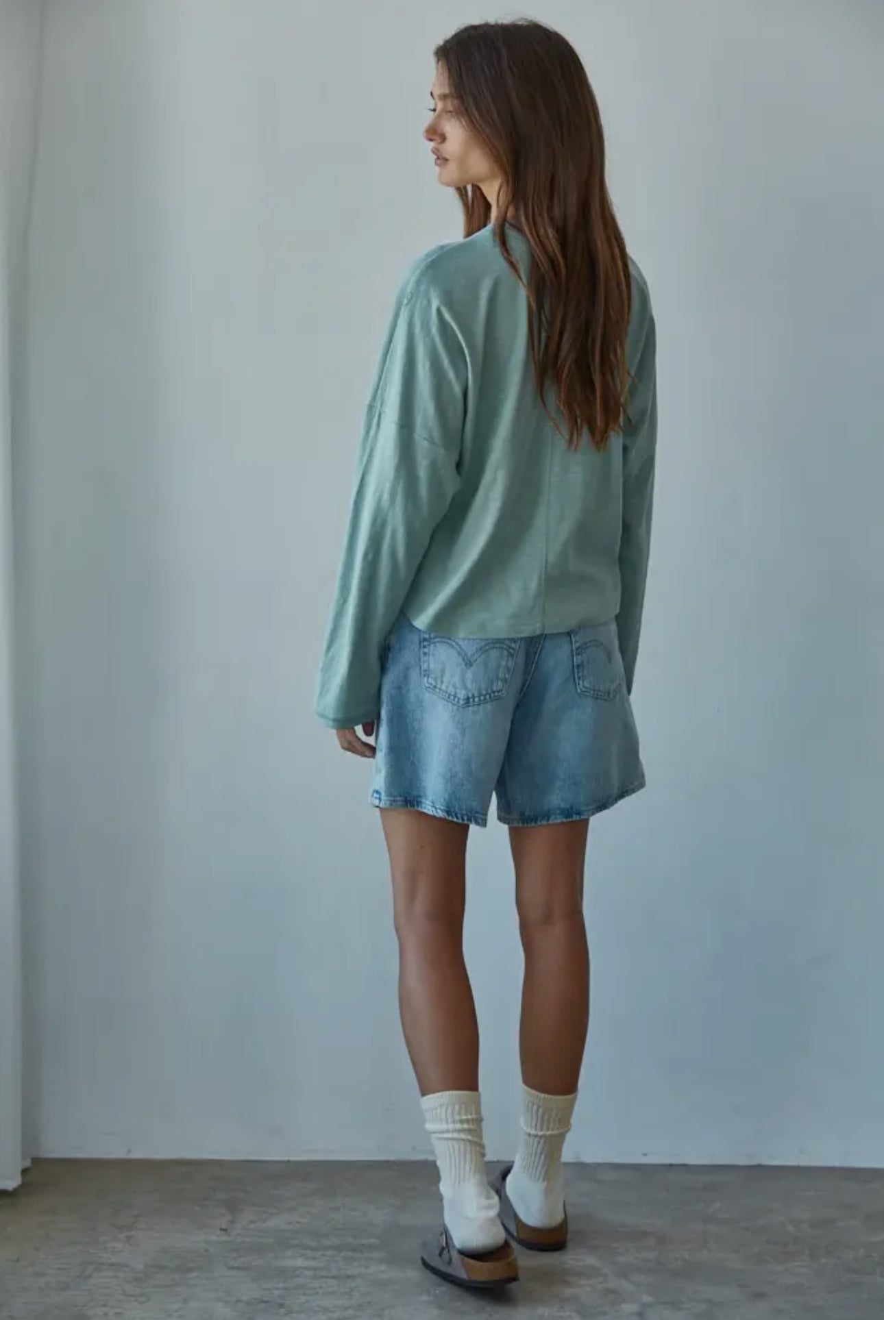 Everyday Mock Long Sleeve Knit