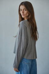 Everyday Mock Long Sleeve Knit