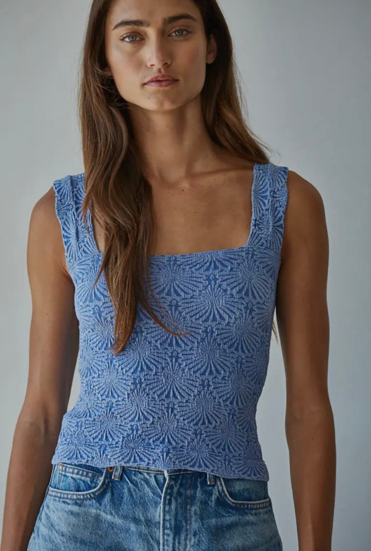 Seamless Jacquard Tank