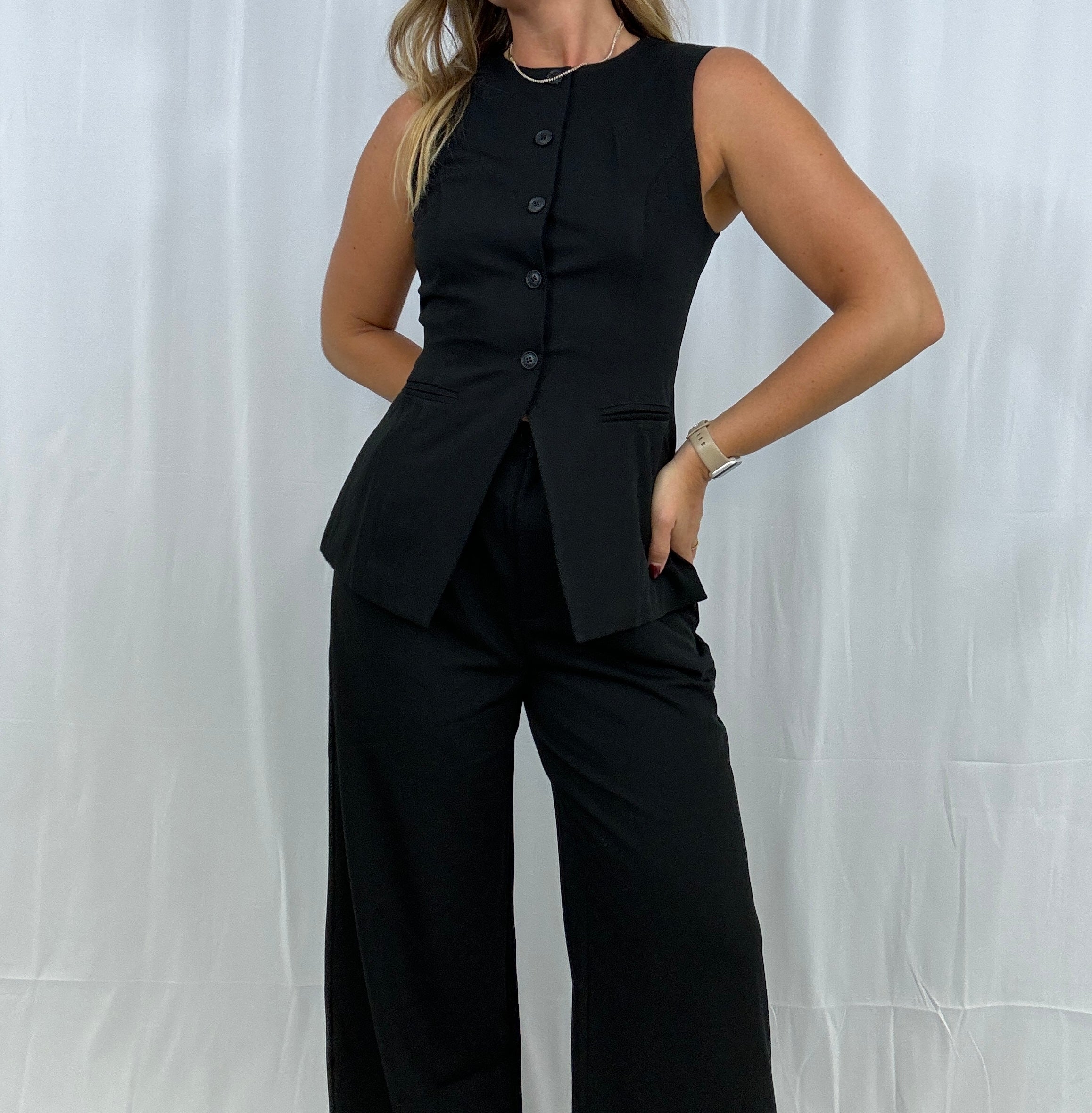 Tailored Longline Vest