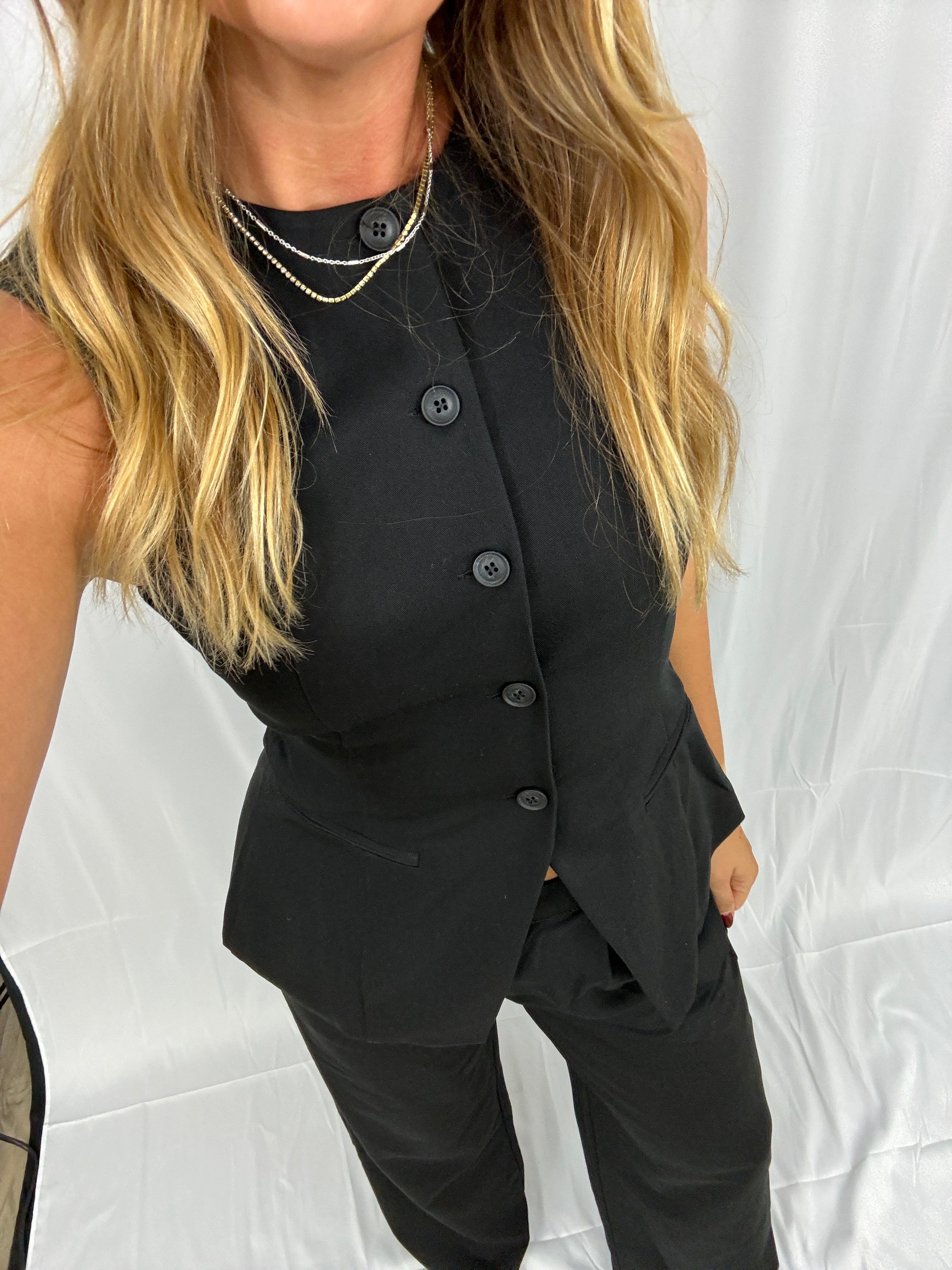 Tailored Longline Vest