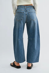 Barrel Jean With Seams