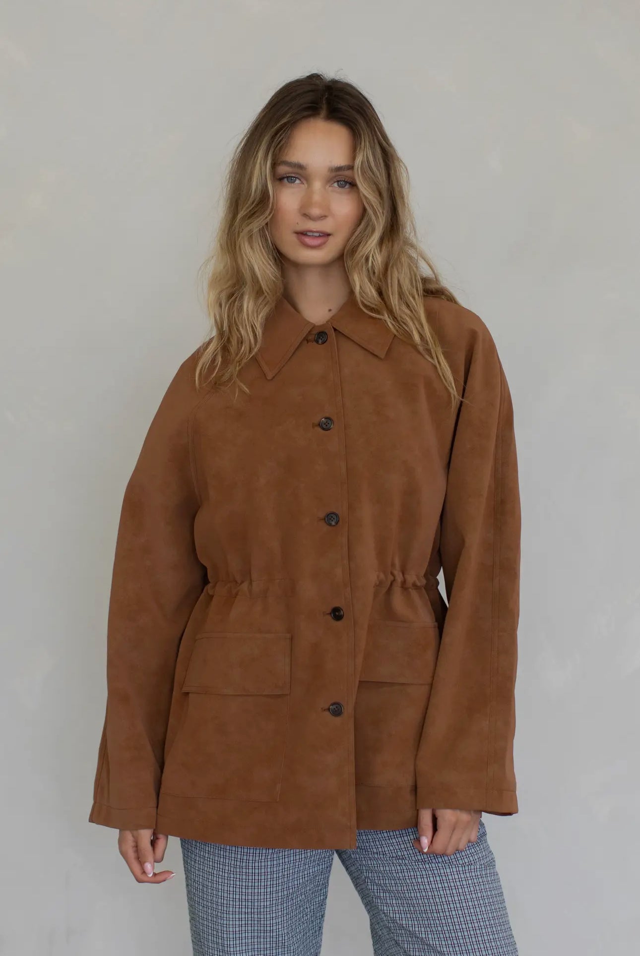 Audrey Suede Jacket