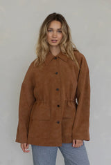 Audrey Suede Jacket