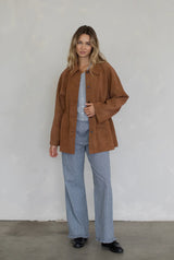 Audrey Suede Jacket