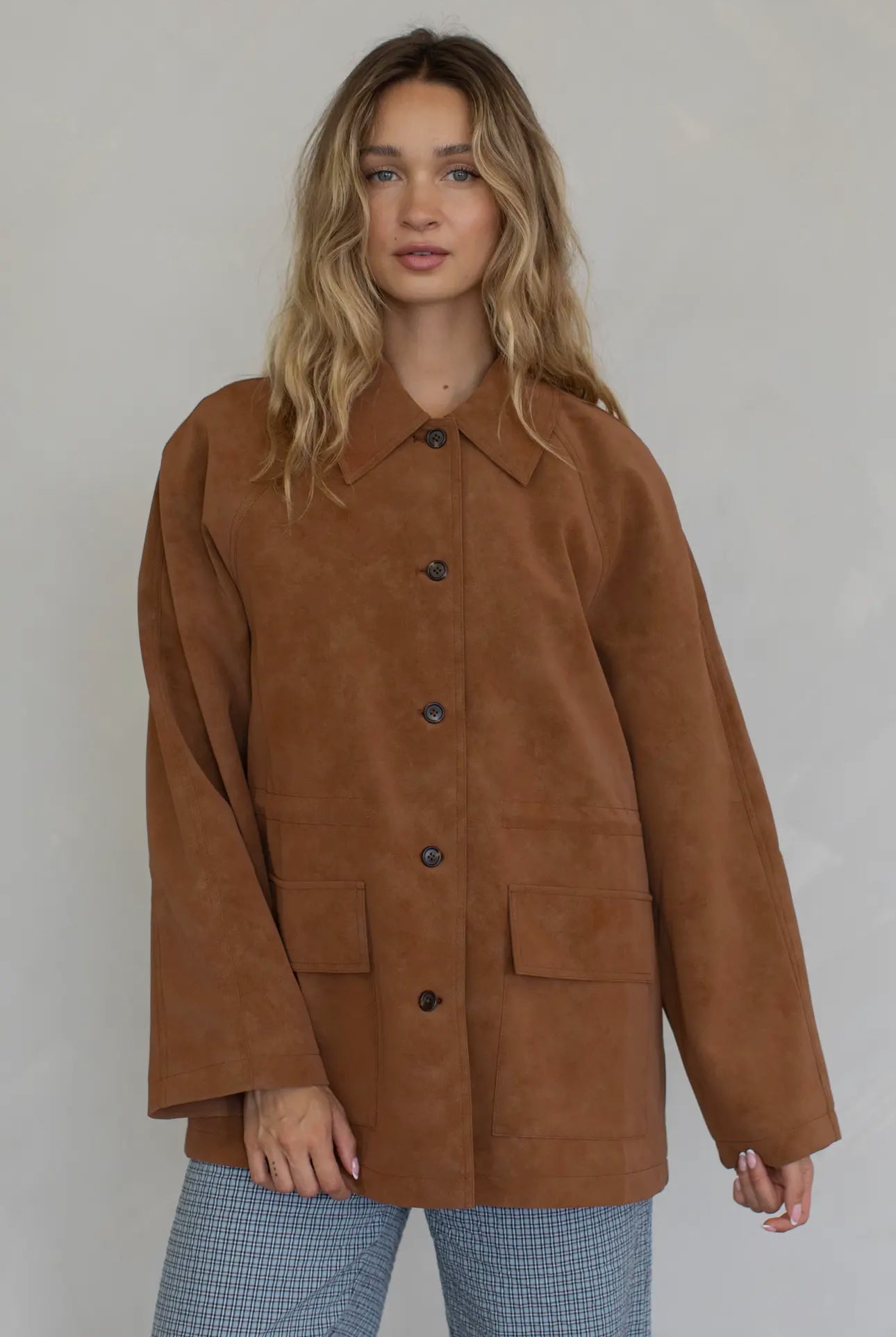 Audrey Suede Jacket