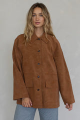 Audrey Suede Jacket