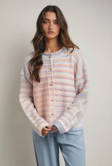 Bubblegum Striped Sweater