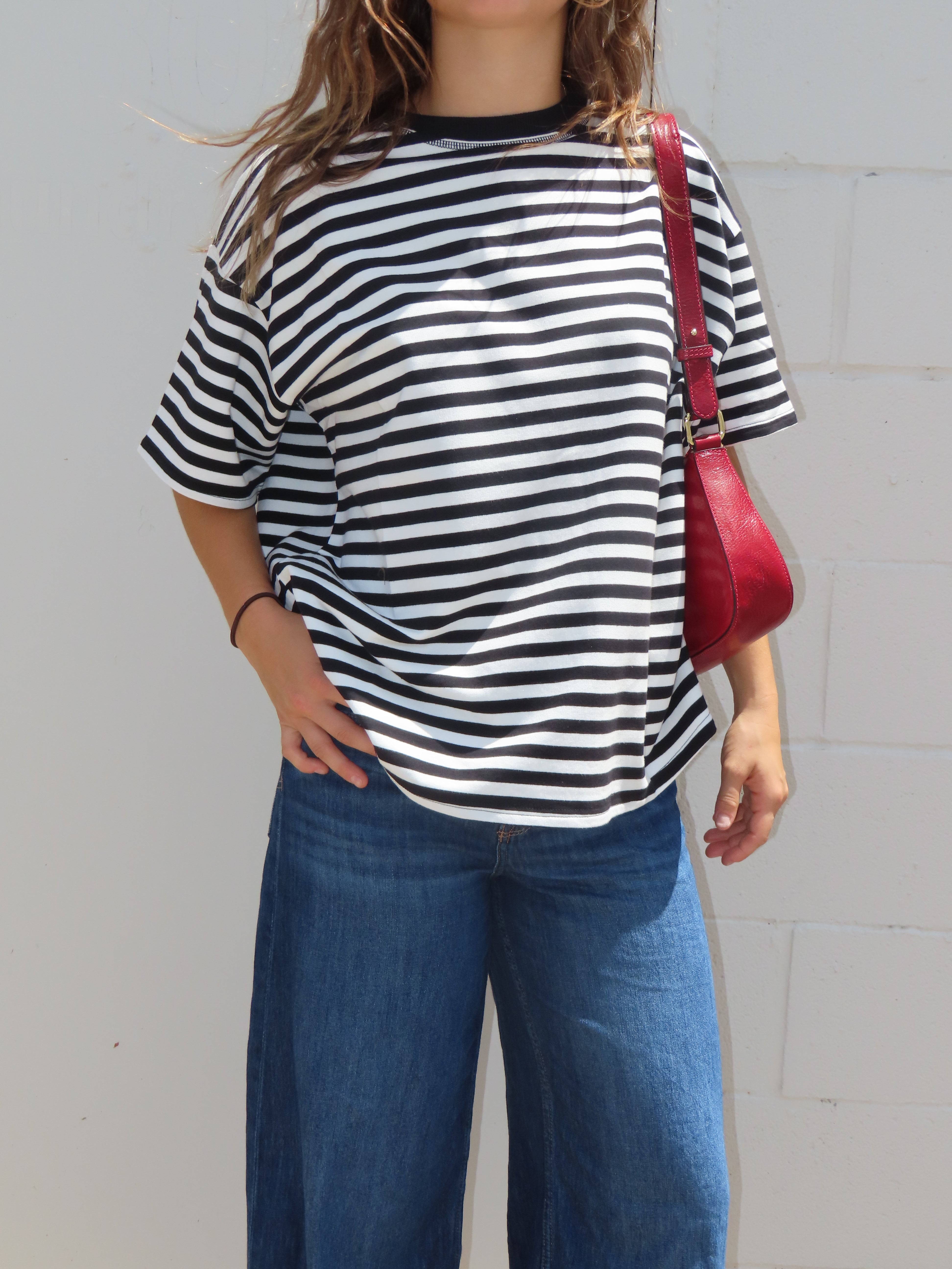 Cassandra Striped Tee