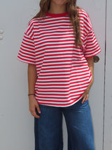 Cassandra Striped Tee