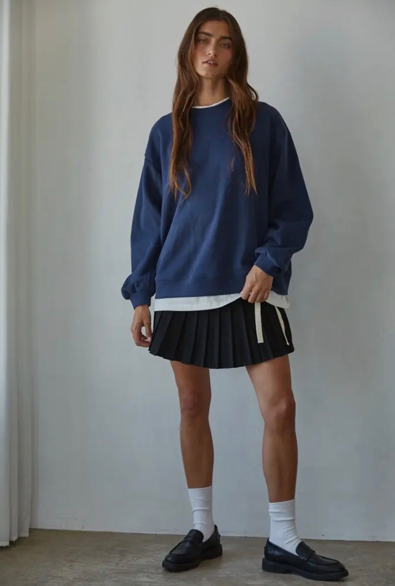 Layered Crew Neck
