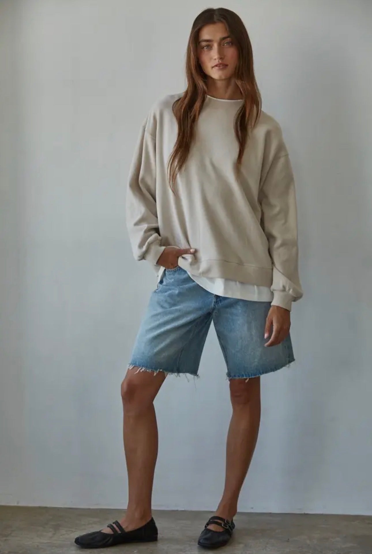 Layered Crew Neck