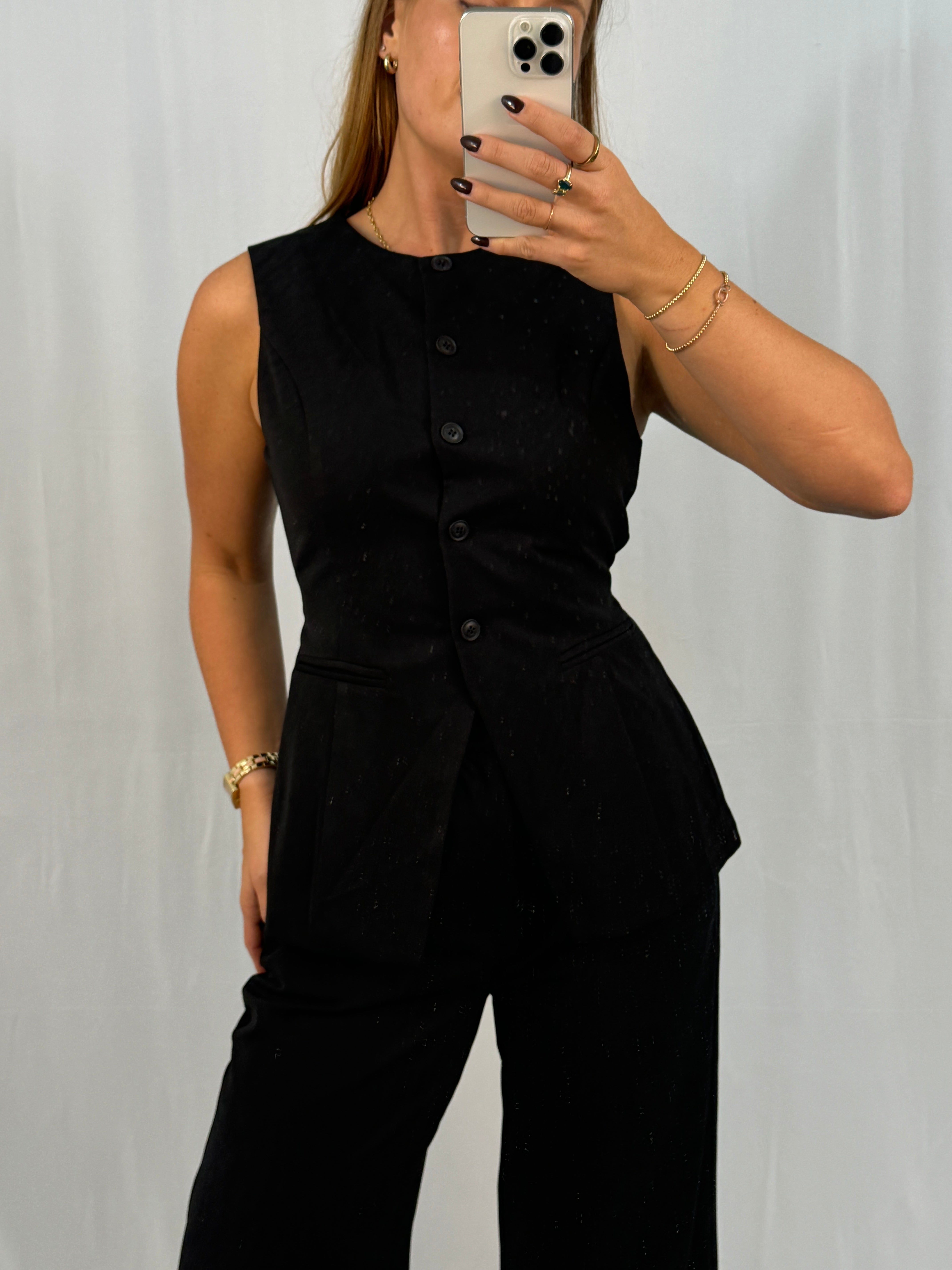 Tailored Longline Vest
