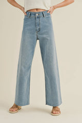 Straight Wide Leg Pants
