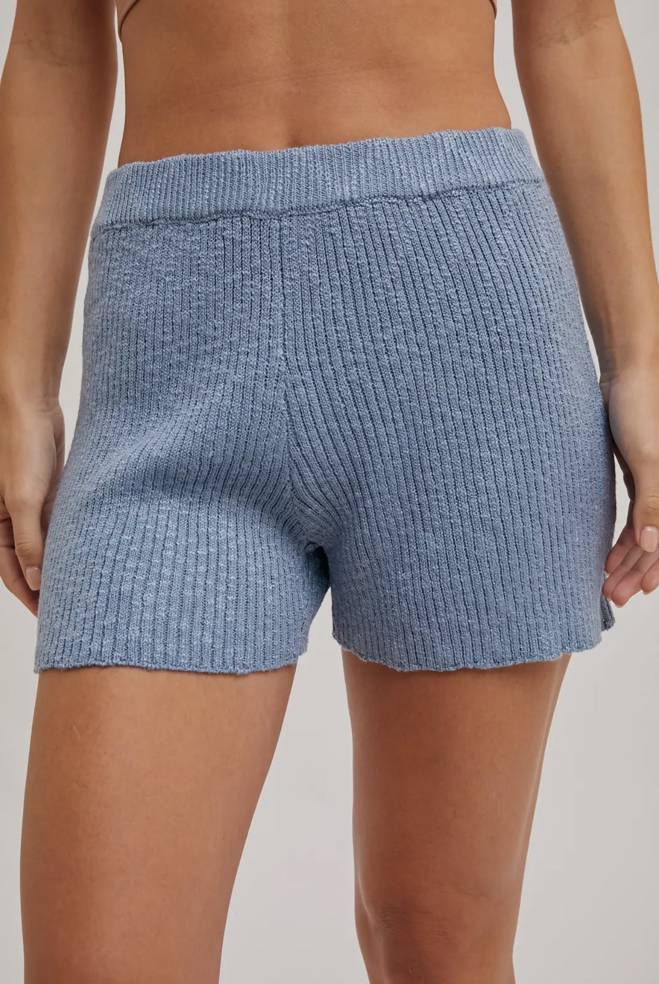 Sleeveless Side Slit & Short Set - Bottom