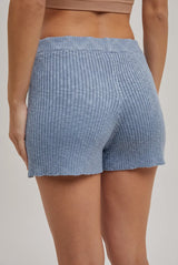 Sleeveless Side Slit & Short Set - Bottom