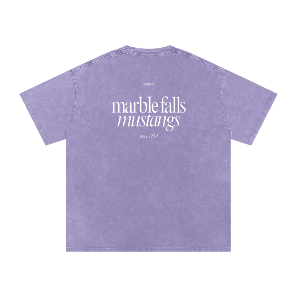 Marble Falls Mustangs Tee