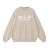 Marble Falls Mustangs Crewneck