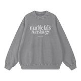 Marble Falls Mustangs Crewneck