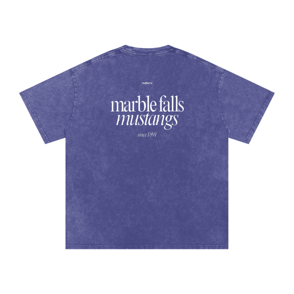 Marble Falls Mustangs Tee
