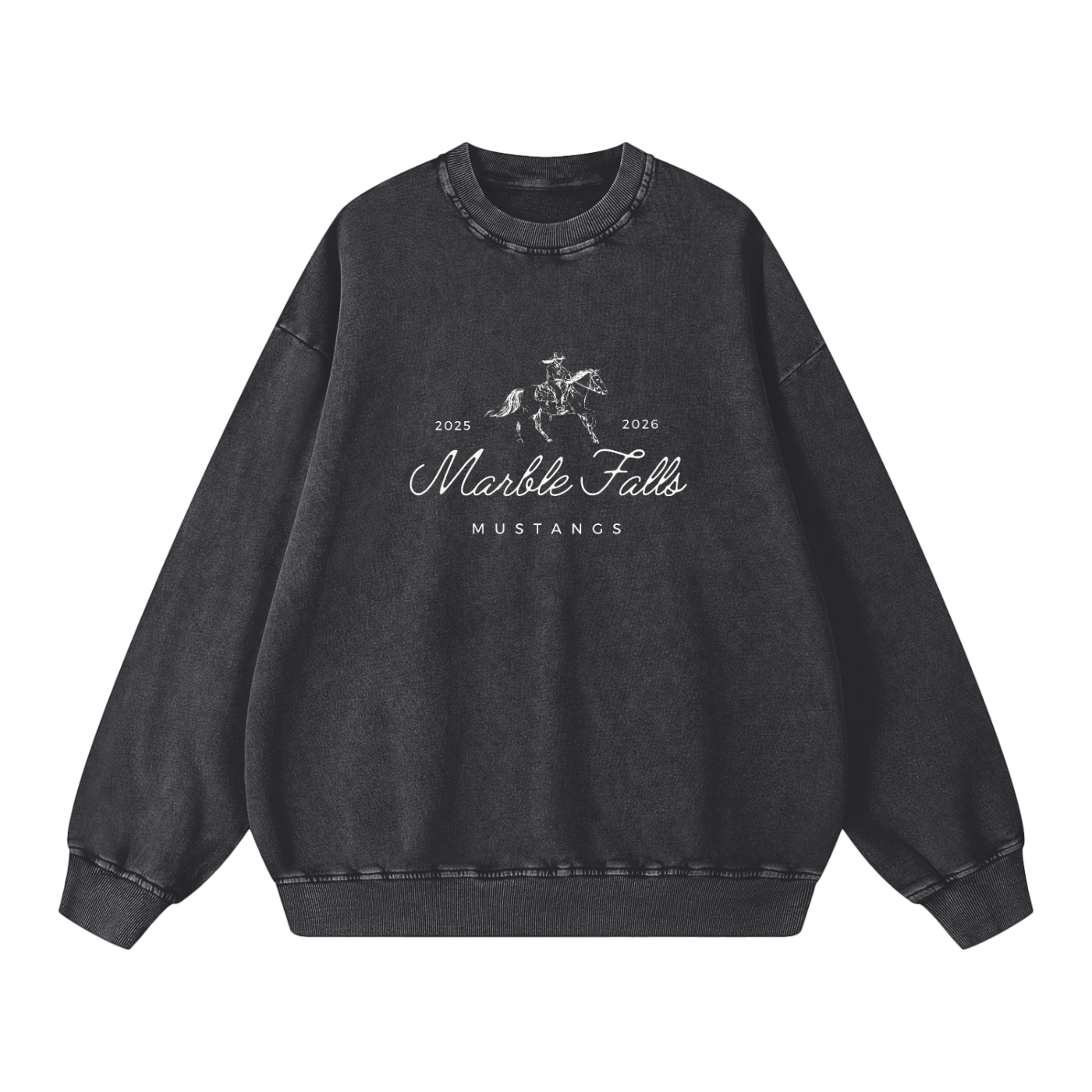 Mustang Rider Crewneck