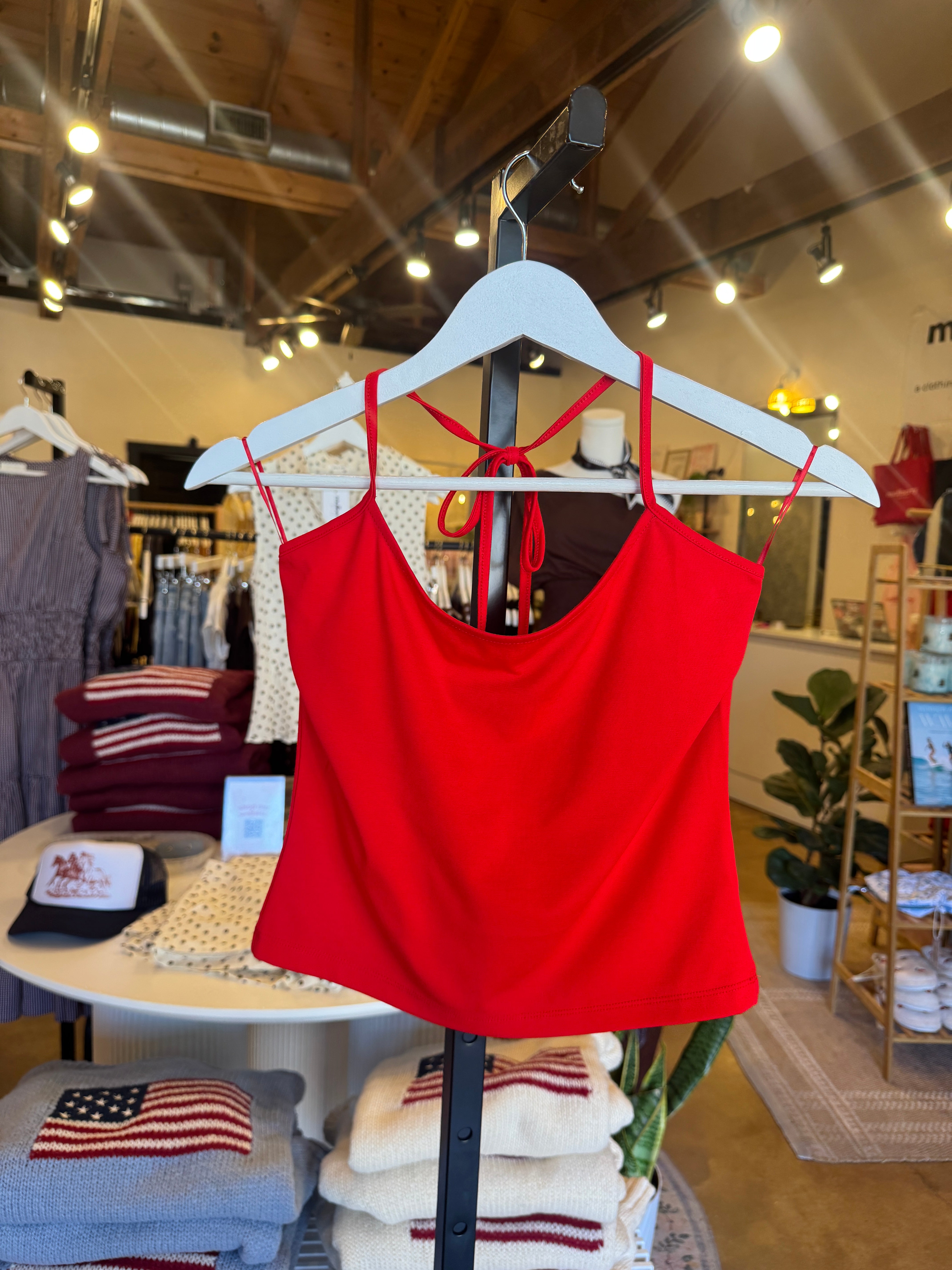 Red Halter Tank (Set)