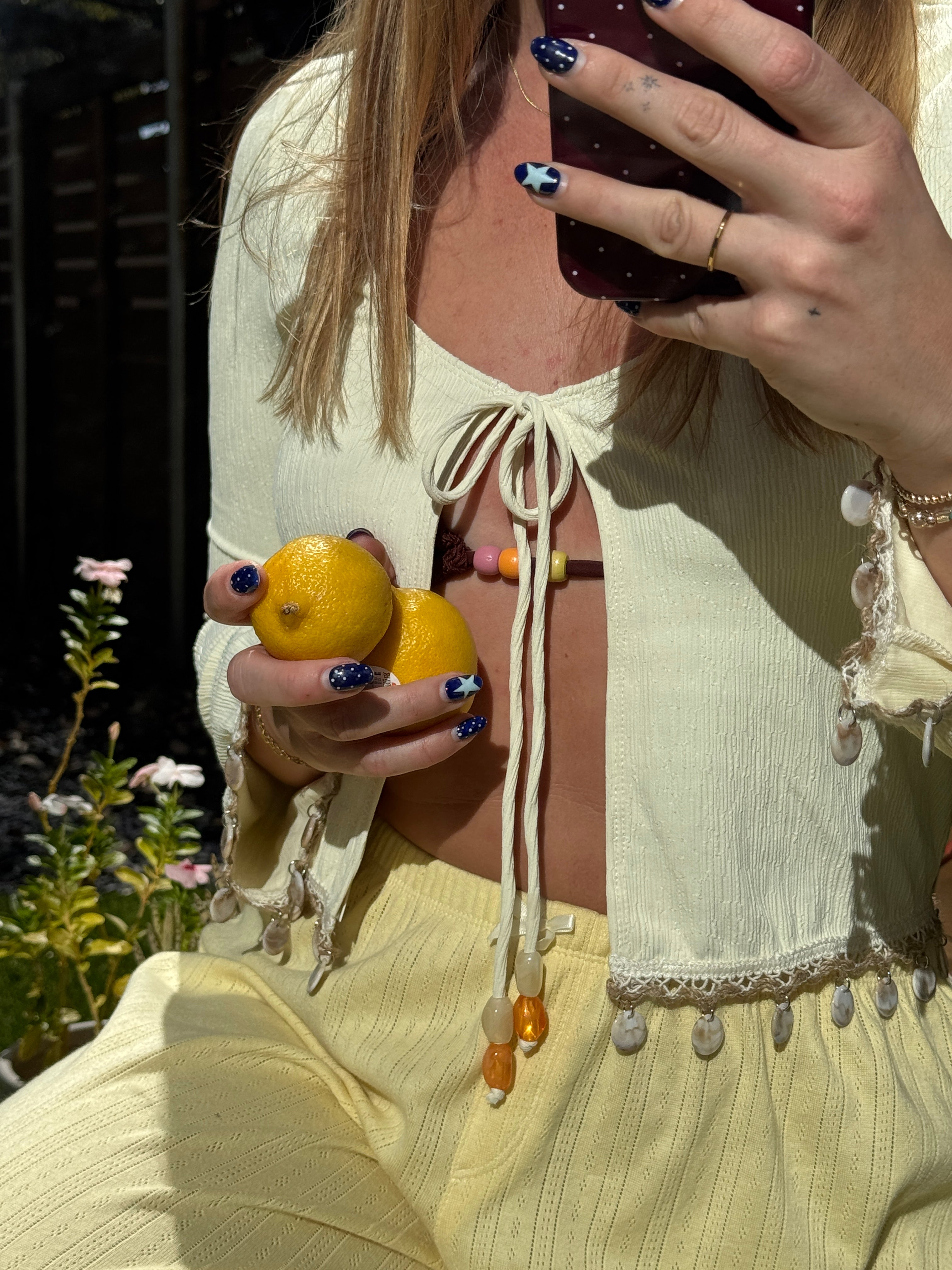 Landlocked Top - Papyrus