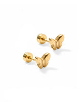 Screwback Stud Earrings - Bella Butterfly