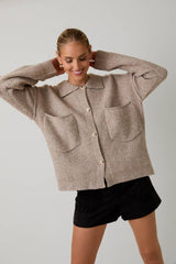 Oatmeal Sweater Jacket