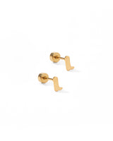 Screwback Stud Earrings - Petite Cowgirl Boot