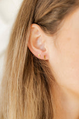 Screwback Stud Earrings - Petite Cowgirl Boot