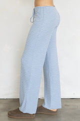 Brushed Striped Pant - Set